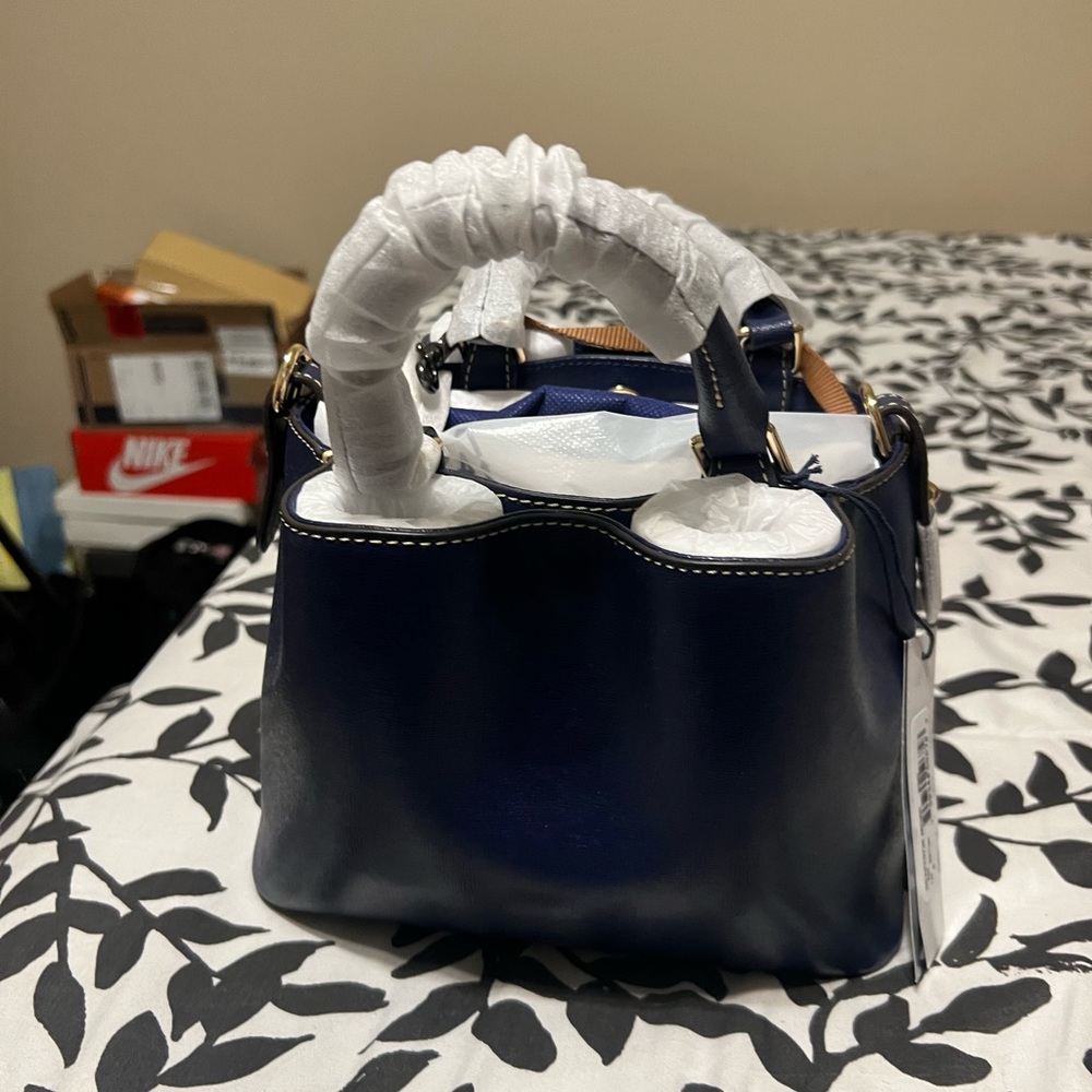 Dooney & Bourne mini navy blue bag